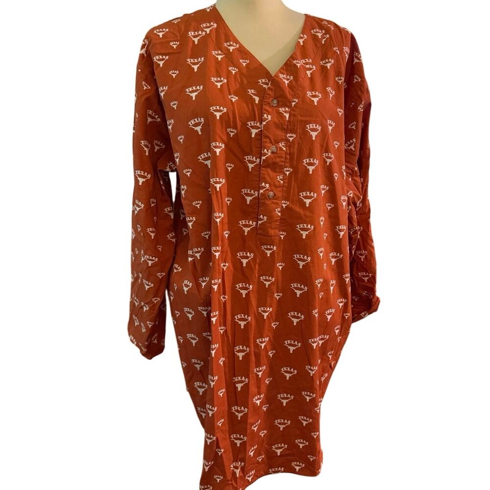 Goal Line University 100% CottonTexas Longhorns One Size Sleep Shirt